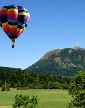 Auvergne et Volcan - Vol en montgolfiere