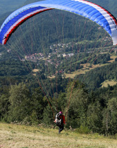 Auvergne Puy de Dome parapente