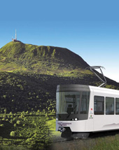 Volcan Auvergne  train Panoramique des Domes